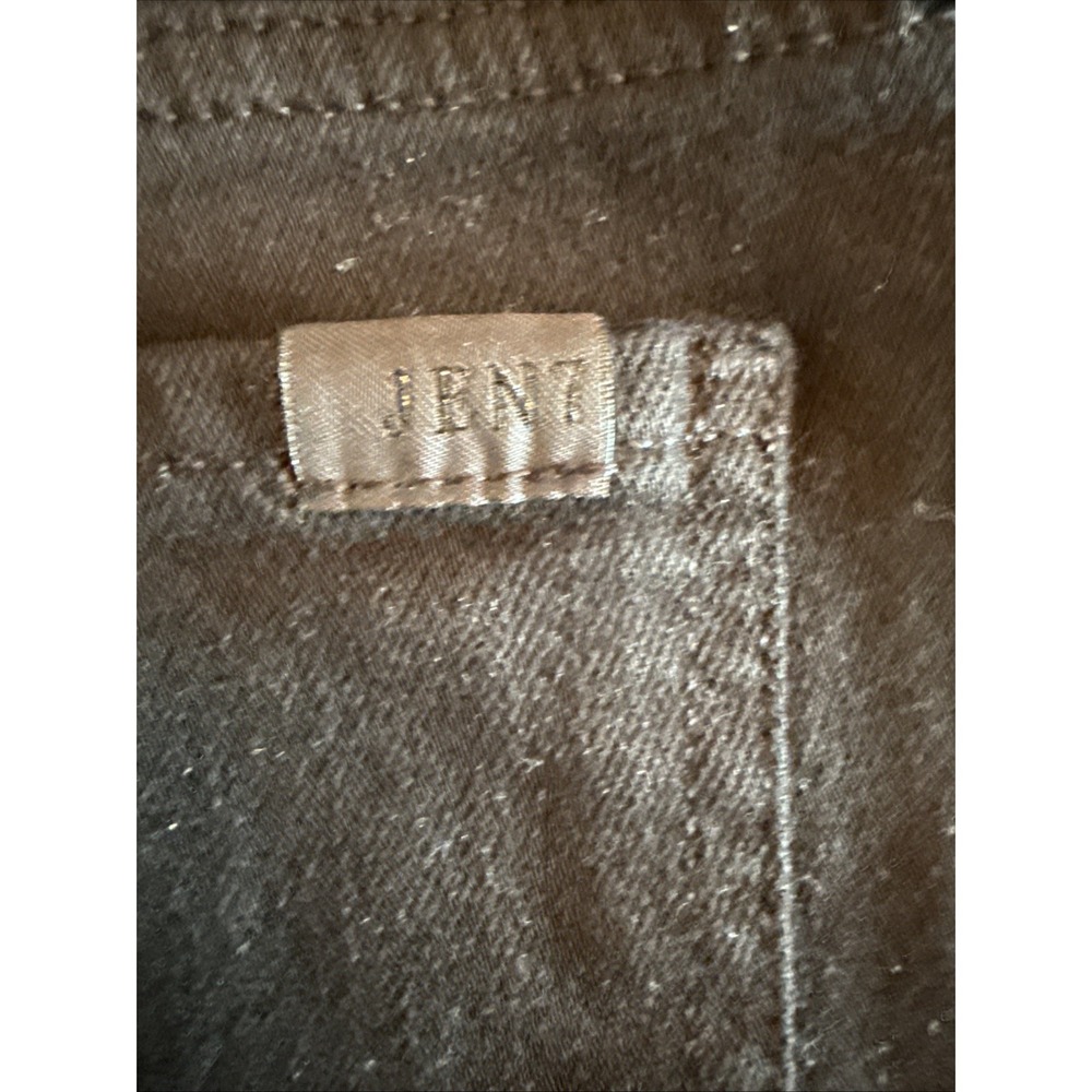 Jen7 Size 12 Bermuda Shorts Black Cuffed Pockets 7 for All Mankind - Picture 9 of 16